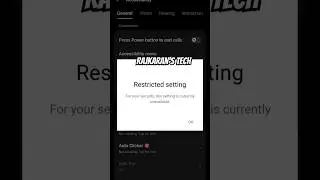 Android 13 How To Enable Accessibility Access || Restricted Settings