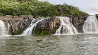Khodiyar Dam Galadhara Overflow waterfall