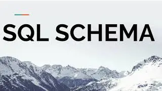 SQL Schema erstellen