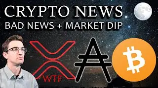CRYPTO MARKET DIP - BAD NEWS XRP, DOGE PUMP 50%, BITCOIN, SPARKPOINT UPDATES