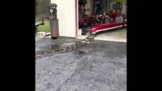 Miniature train company g12 train 230 running