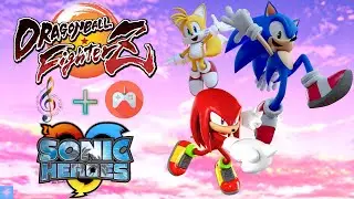 Dragon Ball FighterZ Music In SONIC HEROES | First Playthrough