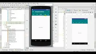 Android Studio: Use  Navigation Drawer with Tabs