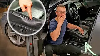 Restoring worn-out seats to their original condition. You can do it yourself.