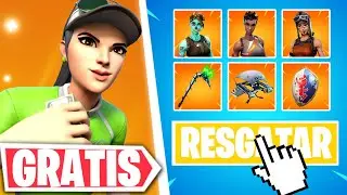 FOI ASSIM QUE GANHEI MAIS DE 200 SKINS DE GRAÇA! - Fortnite