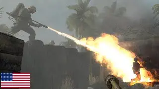Pushing Inland, Peleliu - September 15th, 1944 | World at War Pt. 5 | (Realism Mod)