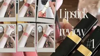chanel lipstick review asmr#lipstick #makeup #asmr #vlog #lipstickreview