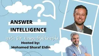 Answer Intelligence for Leaders   with Dr  Brian Glibkowski