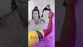 प्रभु श्री राम Drawing | लक्ष्मण drawing | Ramayan | Lord Ram Drawing | Arun Govil as a Ram drawing