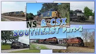 NS & CSX in the Southeast vol-2