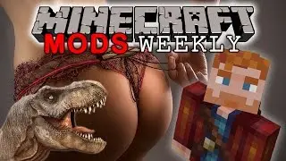 MINECRAFT Mods Weekly | HUGE ASS Monsters - Week 3