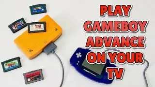 Gameboy Advance GBA Games HD on Your TV - Consolizer Alternative