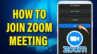 How to Join a Zoom Meeting in Mobile | Zoom Video Conference Tutorial 2023 