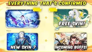 JUST IN! EVERYTHING WE KNOW ABOUT 6.3, ZIBAI SKIN, UPCOMING BUFFS, BANNERS & MORE!