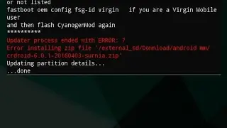 Guida: Status 7 Error CWM TWRP Recovery Android