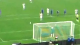 verona - sampdoria 5/10/11 serie bwin gol rigore pozzi.