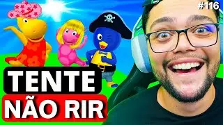 TENTE NÃO RIR COM OS BACKYARDIGANS  | CAÇANDO GABIRÚ ( Redublagem Well Cardoso )