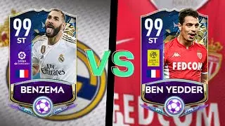 99 TOTS BENZEMA VS BEN YEDDER! КТО ЛУЧШИЙ ФОРВАРД В FIFA MOBILE 20 ?!