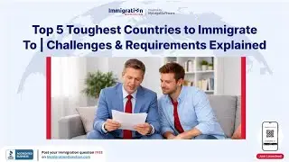 Top 5 Toughest Countries to Immigrate To | Challenges & Requirements Explained #immigration
