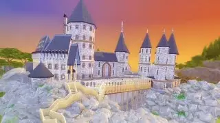 HOGWARTS CASTLE IN THE SIMS 4 😱