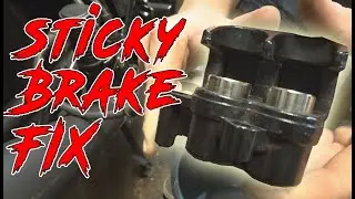 how to fix sticking brakes on a motorcycle Brixton Felsberg 125