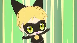 [Miraculous Ladybug Transformation ] Baby Cat Noir [FAN MADE]/[ミラキュラス レディバグ変身シーン] ベイビーシャノワール