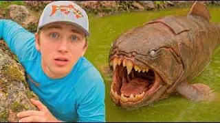 I Found a Deadly Monster in an Abandoned Pond…