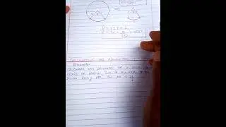 Perimeter of A Sector Of A circle. Lesson 5