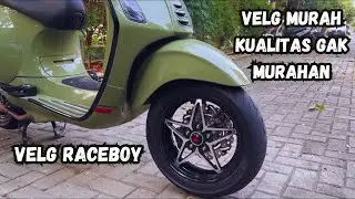 GANTI VELG YANG LAGI VIRAL (VELG RACEBOY) | VESPA SPRINT 150 | 