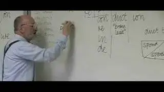 The Old Grouch teaching twin bases: 2 of 2