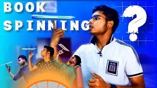 How to Spin a Book on Finger || Learning Journey