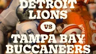 Bucs vs Detroit Old NFC Central Foes