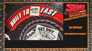 SEMA 2022 - Joe McCaul Of Borowski Engines On The Prohibition Build From The Racing Junk Booth