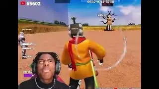Speed imitates Player 456 from Squid Game in Fortnite, saying “Stop I’ve played these games before”