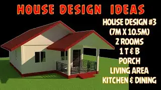 2 Bedroom Simple House Design | House Design #3