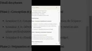 planning de chantier #architecture #intelligenceartificielle #architecte
