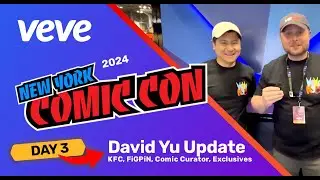 VeVe NYCC 2024 UPDATE with David Yu! FiGPiNs, CGC, Marvel Comics and more!
