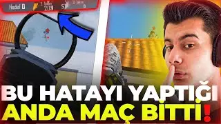 BU HATAYI YAPTIĞI ANDA MAÇ BİTTİ!! ( PUBG MOBİLE )