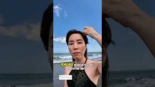 PADA NGAPAIN KALO DI PANTAI? #internationalfamily #🇯🇵🇮🇩 #istrijepang #pantai #liburan #bali