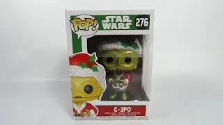Funko Pop Vinyl Star Wars C-3PO (Holiday) Unboxing