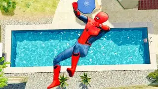 GTA 5 Spiderman Ragdoll Fails – Epic Jumps & Funny Moments Ep 22