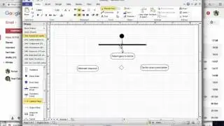 How to create Activity Diagram using Microsoft Visio