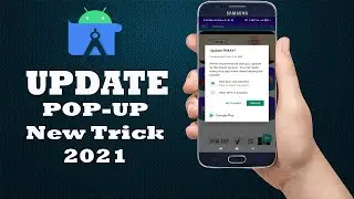 How to Create Update Dialogue Box Pop up in Android Studio || In Hindi ||