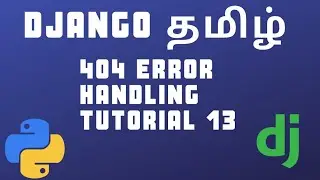 404 error handling in django | Tamil | tutorial 13