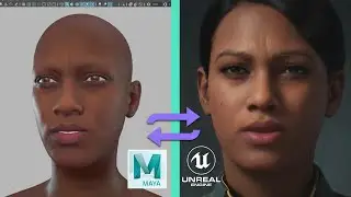 Metahuman Export To Maya And Back to Unreal Engine Tutorial