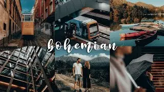 Free Lightroom Presets giveaway | Bohemian lightroom Preset tutorial 