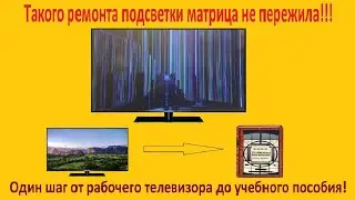 Телевизор HORIZONT 39LE5280D учимся разбирать