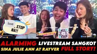 Nakaka-alarmang kinikilos ni Rayver Cruz sa Livestream ni Julie Ann Pinutakte ng mga netizens
