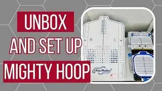 Unboxing Mighty Hoops | Embroidery Machine Accessories | Ricoma EM-1010