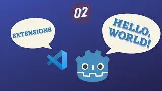 Godot C# Ultra Basics Series - Extensions and Hello World (02)